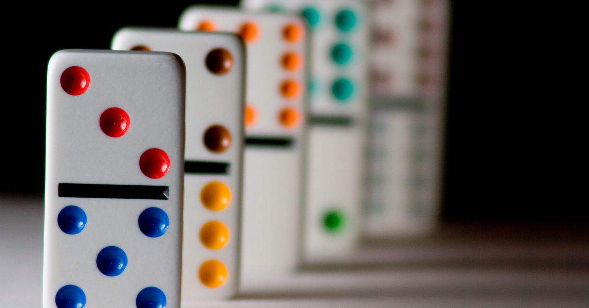Domino in an English classroom can be highly effective. Why?